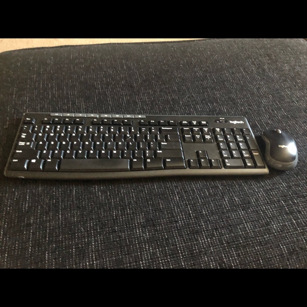 Wireless keyboard and mouse